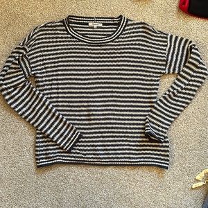 Madewell Seagrove Pullover Sweater in Stripe